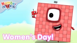 Happy Women's Day | Learn to Count 123 | Cartoons for kids | Numberblocks - Kingdom Kids Zone, Little Learners - Numberblocks