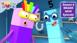 ποΈ Five's Handy Shop | Full Episode β S6 E11 β| Learn to Count | @Numberblocksβ - Kingdom Kids Zone, Little Learners - Numberblocks