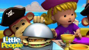 Little People Mini Adventures | Sneaky Monkey! | Kids Cartoons - Kids TV Series, Kingdom Kids Zone - Little People - Fisher Price