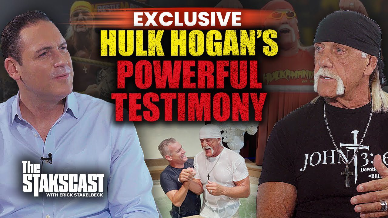 EXCLUSIVE: WWE Legend HULK HOGAN Talks BAPTISM & Christian Testimony | Erick Stakelbeck ‣ Witness21