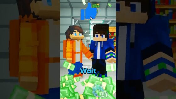 Rich Kid vs Poor Kid in Minecraft… - Gameplay, Kingdom Kids Zone, Minecraft - EYstreem