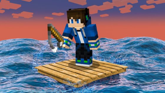 Minecraft, But It’s One Realistic Raft - Gameplay, Kingdom Kids Zone, Minecraft - EYstreem