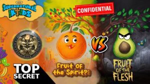 Fruits Of The Spirit Vs. The Flesh I The Fruit Inspectors - Gameplay, Kingdom Kids Zone, Minecraft - Supernatural Kids