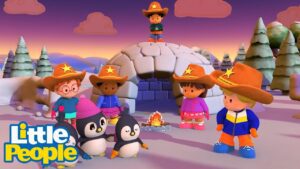 Fisher Price Little People | Cowboys…In The North Pole? | New Episodes | Kids Movie - Kids TV Series, Kingdom Kids Zone - Little People - Fisher Price