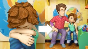 Dad helps Tom Thomas when he's upset! 😪 | The Fixies | Animation for Kids - Kingdom Kids Zone, Little Learners - The Fixies