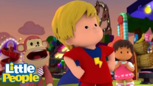 Fisher Price Little People | Eddie's New Superpower | New Episodes | Kids Movie - Kids TV Series, Kingdom Kids Zone - Little People - Fisher Price