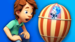 Riding The Balloon | Cartoons for Kids | The Fixies - Kingdom Kids Zone, Little Learners - The Fixies