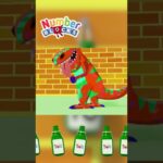 #shorts | Teen green bottles song | Counting for Kids | Maths Cartoons | @Numberblocks - Kingdom Kids Zone, Little Learners, Shorts - Numberblocks