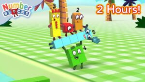 ✨ Unlock Patterns and Codes in Numberland 💥🔓 | 2 Hours compilation | Learn to Count | Numberblocks - Kingdom Kids Zone, Little Learners - Numberblocks