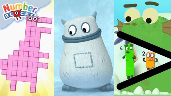 All Farm Animal Number Fun! 🐔🐷 | Animal Month | Learn to count | Numberblocks - Kingdom Kids Zone, Little Learners - Numberblocks