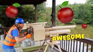 The Awesome Song | Handyman uses an Apple Cannon - Kingdom Kids Zone, Sing With Me - Handyman Hal - Music for Kids