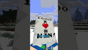 Minecraft, But Running Gains Hearts… - Gameplay, Kingdom Kids Zone, Minecraft - EYstreem