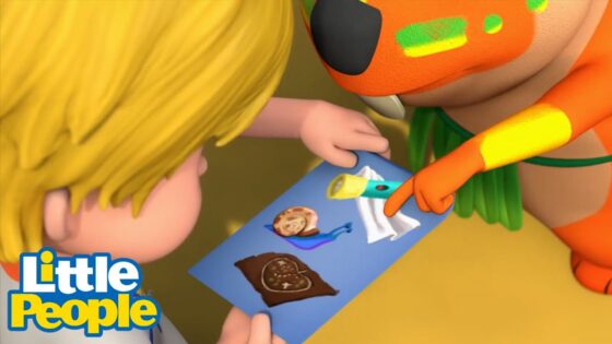 Little People Mini Adventures | It's Scavenger Hunt Time | Kids Cartoons - Kids TV Series, Kingdom Kids Zone - Little People - Fisher Price