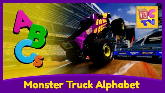 Monster Truck ABCs – Learn the Alphabet for Kids - Kingdom Kids Zone, Little Learners - Brain Candy TV