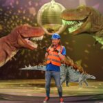 Dinosaur Song Interactive | Dino Disco DANCE - Kingdom Kids Zone, Sing With Me - Handyman Hal - Music for Kids