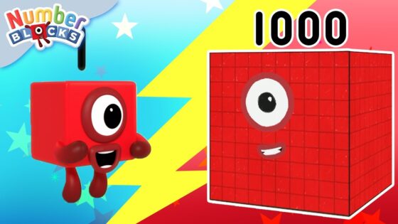 Numberblock 1 Vs 1,000 | 1 Hour Compilation | 123 Learn to Count Fun | Numberblocks - Kingdom Kids Zone, Little Learners - Numberblocks