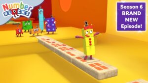 Go Go Domino | Series 6 | Learn to Count | @Numberblocks - Kingdom Kids Zone, Little Learners - Numberblocks