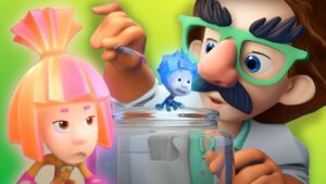 Crazy Science Experiment | Cartoons for Kids | The Fixies - Kingdom Kids Zone, Little Learners - The Fixies