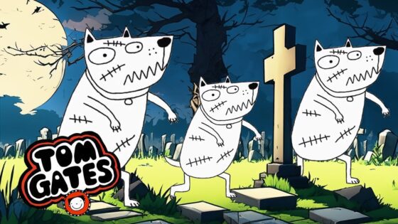 Draw It ✏️ Dog Zombie Poster & MORE! | Tom Gates Brilliant World | Season Two | Cartoons For Kids - Kids (6-9), Kingdom Kids Zone - Tom Gates Brilliant World