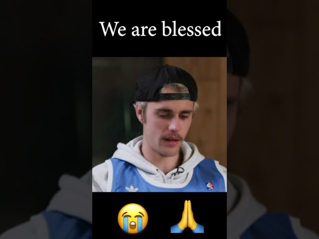 JUSTIN BIEBER gets EMOTIONAL about all the PAIN of the world! 🥺🥺 ‣ Witness21