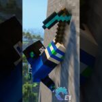 Climbing a Dangerous Cliff in Minecraft… - Gameplay, Kingdom Kids Zone, Minecraft - EYstreem