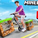 I Made a Bike Out of Minecraft Blocks - Gameplay, Kingdom Kids Zone, Minecraft - EYstreem