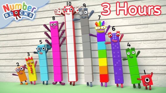 🌿Spring Fun Sums🌼🌈| 3 hours of Numberblocks full episodes | Maths for Kids | Learn to Count - Kingdom Kids Zone, Little Learners - Numberblocks