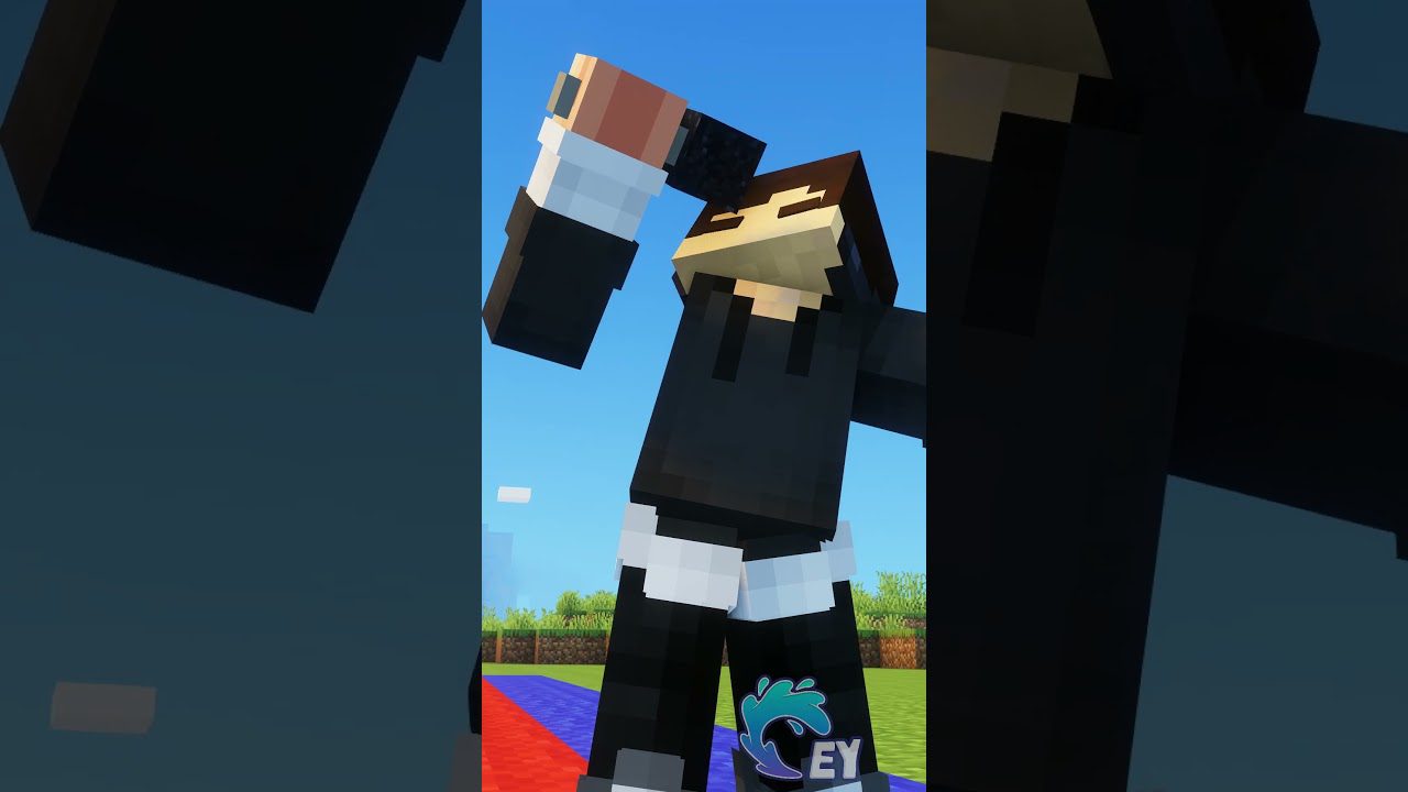 BUILD BATTLE VS EVBO #shorts - Gameplay, Kingdom Kids Zone, Minecraft - EYstreem