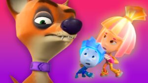 Chased by Chewsocka | Cartoons for Kids | The Fixies - Kingdom Kids Zone, Little Learners - The Fixies