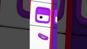 Build Numberblock Sixteen! 🟣 Cartoon Maths fun for Kids | Learn to Count #shorts - Kingdom Kids Zone, Little Learners, Shorts - Numberblocks