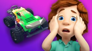 His Car Is Broken! | Cartoons for Kids | The Fixies - Kingdom Kids Zone, Little Learners - The Fixies