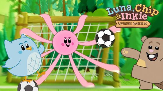 Go Come Out and Play ⚽ Full Episode ⚽ Luna Chip & Inkie: Adventure Rangers GO! - Kids (0-5), Kingdom Kids Zone - Luna, Chip & Inkie