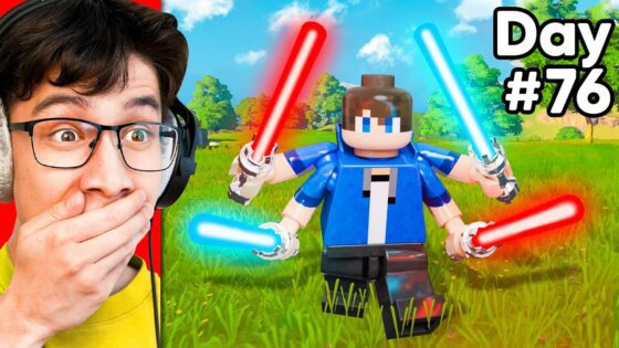 I Survived 100 DAYS in LEGO Fortnite Star Wars - Gameplay, Kingdom Kids Zone, Minecraft - EYstreem