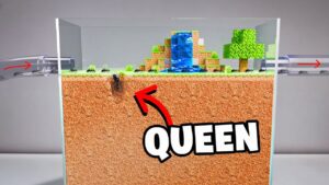 I Built Minecraft IRL for my Ant Colony - Gameplay, Kingdom Kids Zone, Minecraft - EYstreem