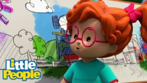 Fisher Price Little People| Sophie Wants Things Colored Her Way | Super Compilation | Kids Movie - Kids TV Series, Kingdom Kids Zone - Little People - Fisher Price