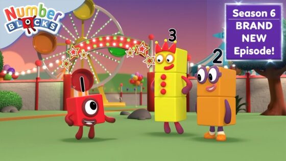 On my way to the Numberblock Fair | Series 6 | Learn to Count | @Numberblocks - Kingdom Kids Zone, Little Learners - Numberblocks
