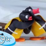 Pingu Gets Competitive 🐧 | Pingu – Official Channel | Cartoons For Kids - Kids (0-4), Kingdom Kids Zone - Pingu - Official Channel