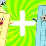 ➕ Addition Special Level 4 🔢 | 30 minute compilation | Numbers Cartoon for Kids | @Numberblocks - Kingdom Kids Zone, Little Learners - Numberblocks