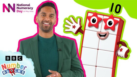 Build a Numberblock 10 Rocket! 🚀✨ | Learn with Bobby Seagull | National Numeracy Day Special - Kingdom Kids Zone, Little Learners - Numberblocks