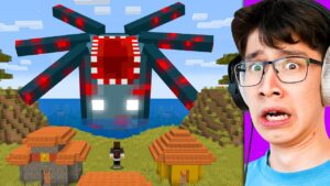 I Fooled My Friend as QUEEN SQUID in Minecraft - Gameplay, Kingdom Kids Zone, Minecraft - EYstreem