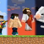 Minecraft, But I Become God - Gameplay, Kingdom Kids Zone, Minecraft - EYstreem