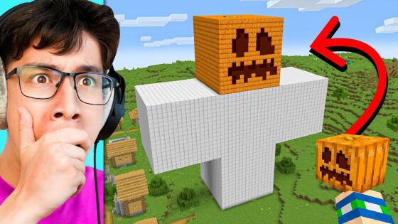 How Big Can the Iron Golem Get? - Gameplay, Kingdom Kids Zone, Minecraft - EYstreem