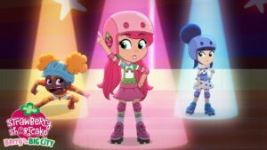 Berry in the Big City 🍓 Skate Competion 💃 🍓 Strawberry Shortcake 🍓 Full Episodes - Kids TV Series, Kingdom Kids Zone - Strawberry Shortcake - WildBrain