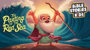 Parting The Red Sea I Bible Stories For Kids - Gameplay, Kingdom Kids Zone, Minecraft - Supernatural Kids