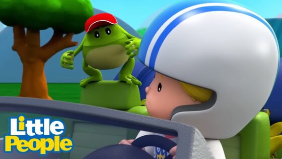 Fisher Price Little People | Froggy The Supercar CoPilot?🏎️ | New Episodes | Kids Movie - Kids TV Series, Kingdom Kids Zone - Little People - Fisher Price