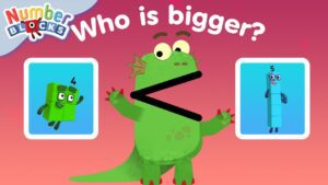 🦕 Blockzee Big Numbers Challenge 🎲 | 123 Learn to count | Maths Cartoons for Kids | Numberblocks - Kingdom Kids Zone, Little Learners - Numberblocks