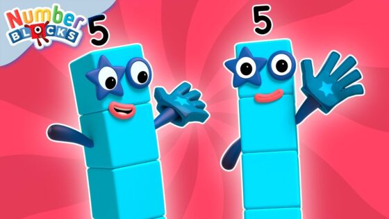 Five | Full Episode – S1 E7 | Numberblocks (Level 1 – Red 🔴) - Kingdom Kids Zone, Little Learners - Numberblocks