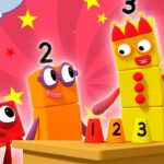 One, Two, Three | Full Episode – S1 E5 | Numberblocks (Level 1 – Red 🔴) - Kingdom Kids Zone, Little Learners - Numberblocks