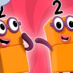 Two | Full Episode – S1 E3 | Numberblocks (Level 1 – Red 🔴) - Kingdom Kids Zone, Little Learners - Numberblocks