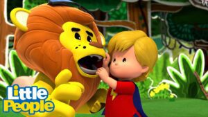 Little People Mini Adventures | It's A Hiccup Kitty Emergency! | Kids Cartoons - Kids TV Series, Kingdom Kids Zone - Little People - Fisher Price
